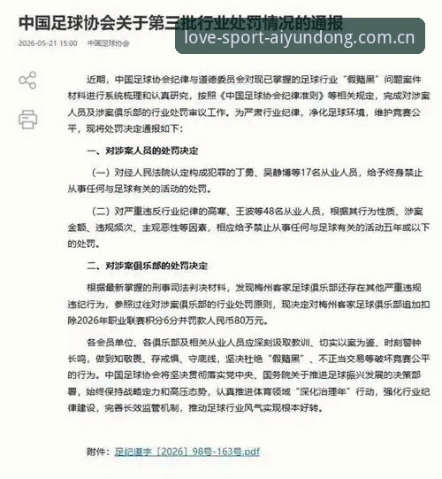 爱体育最新版下载教程 资深用户分析足协第三批禁足名单:从俱乐部高管到裁判的整顿行动全解析
